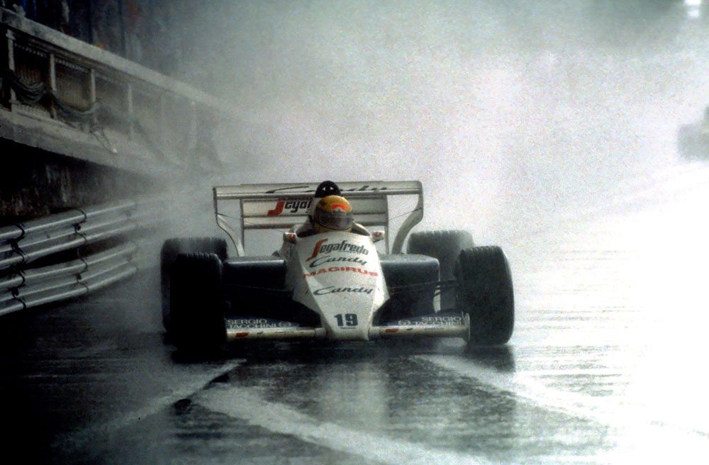 G.P. Monaco, 1984 Ayrton Senna (Toleman Hart) © FOTO ERCOLE COLOMBO