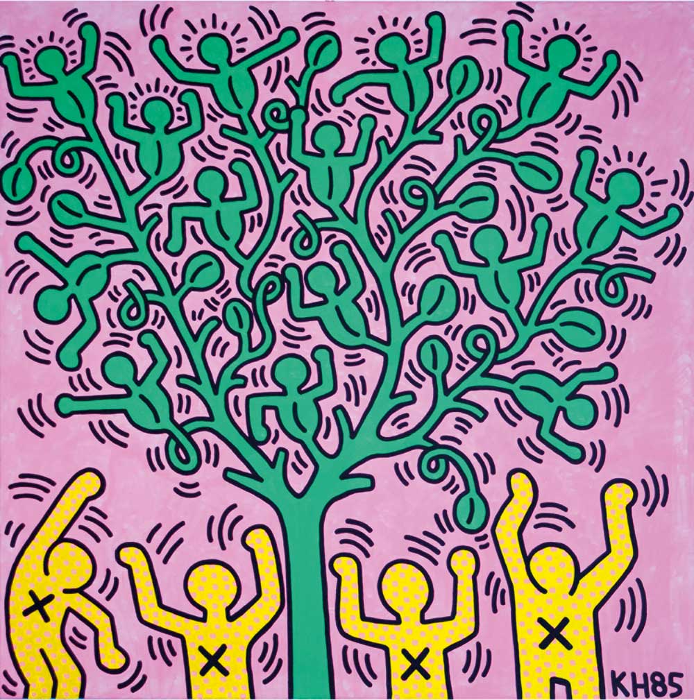 non-vedo-non-sento-non-parlo-keith-haring – raccontare e riflettere