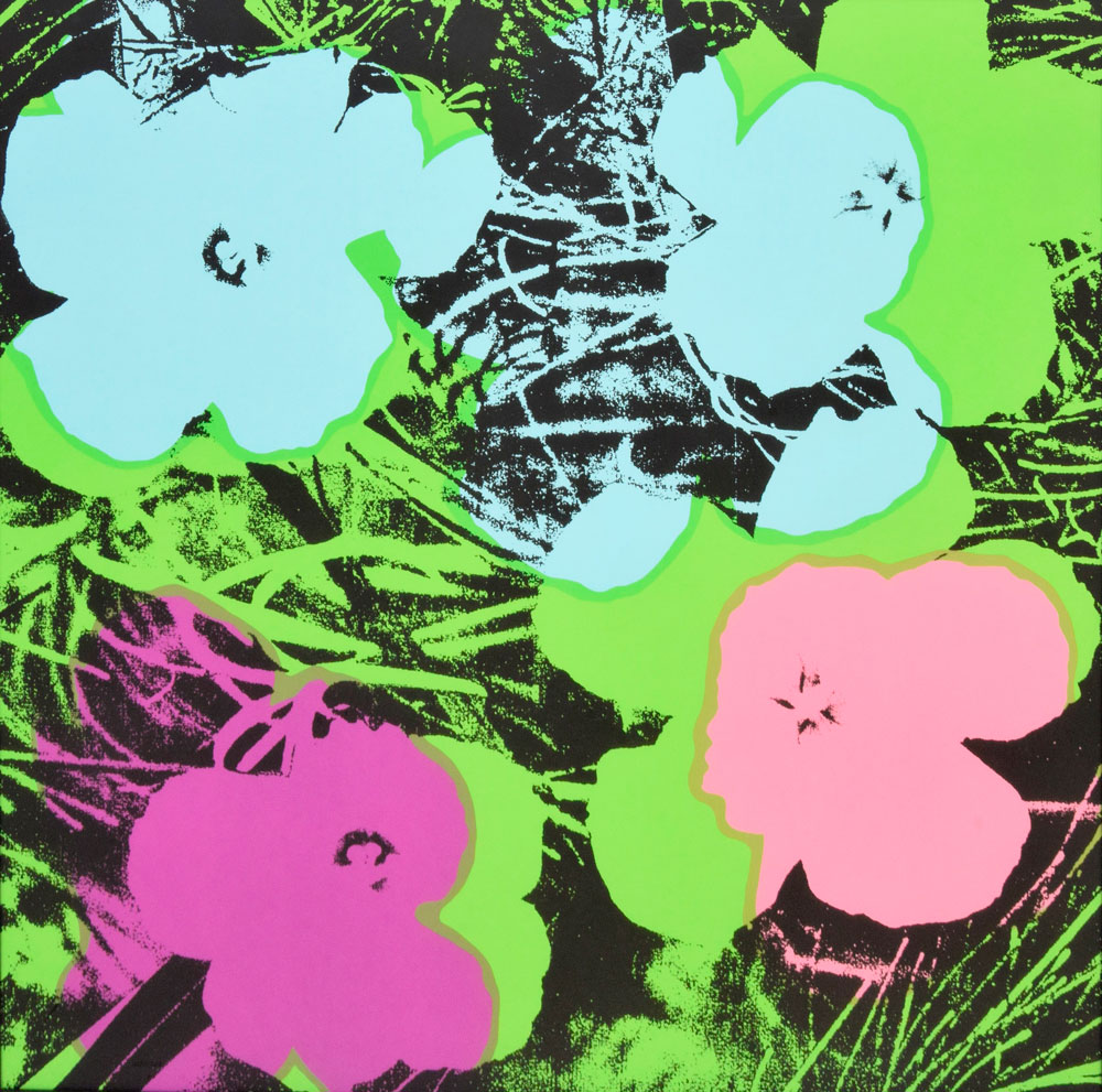 Andy Warhol - Flowers, 1970 Courtesy of Galerie Haas & Gschwandtner